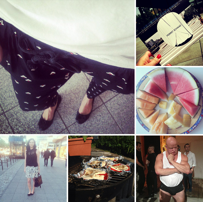 Sonntagsbrunch-Instagram-Kleidermaedchen-perret-schaad-melonen-früchte-patrick-mohr-grillen-ohne-fleisch-outfit-of-the-day-fashion-week-berlin