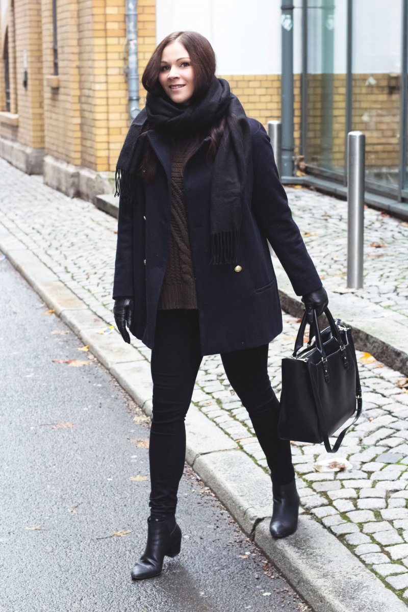 Kleidermädchen - Winter Outfit Mantel Zara