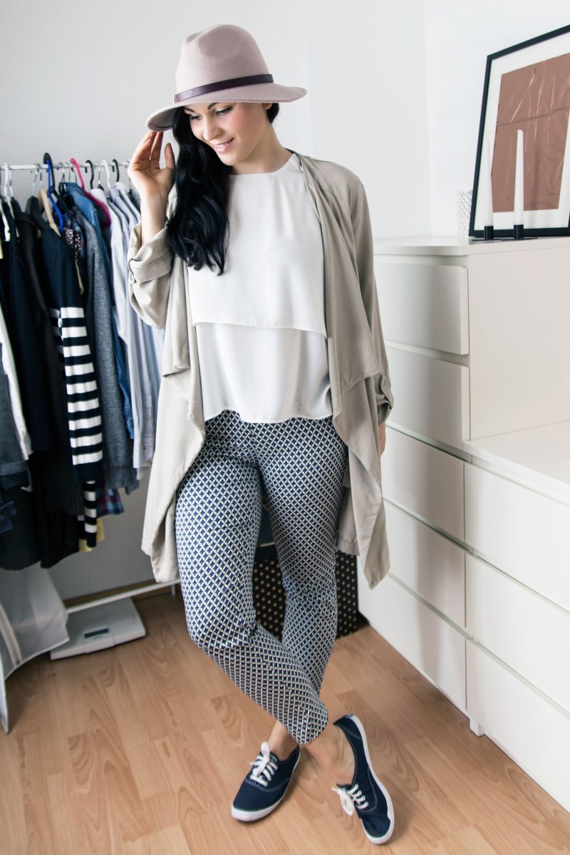 Kleidermädchen präsentiert ihren ersten Look für die Blogger'S Closet Challenge #altesNEU.