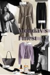 Die Monday's Finest sind da! Auf dem Modeblog findet ihr wöchentlich neue Outfit-Picks meiner Favoriten aus den Onlineshops. Den Auftakt macht ein casual chic Winter Outfit im minimalistischen Stil. | www.kleidermaedchen.de