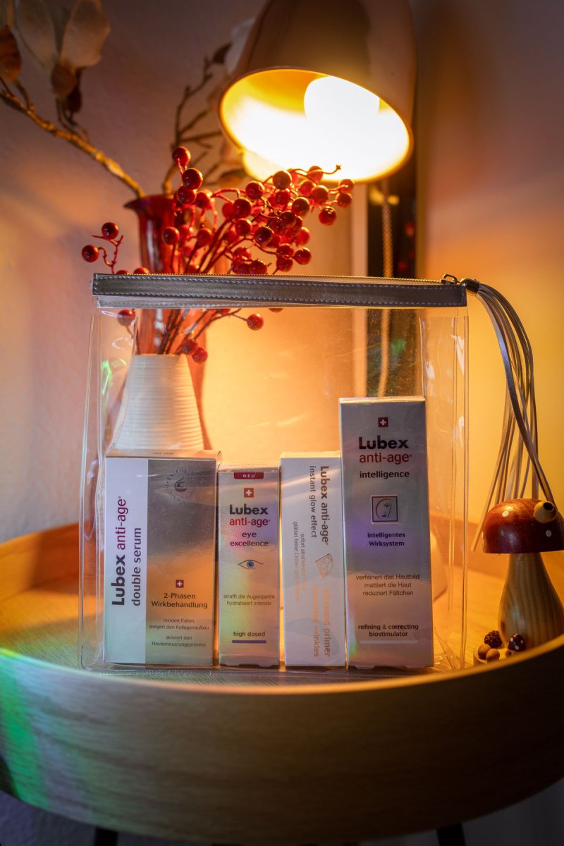 Geschenkideen für Beautyliebhaber zu Weihnachten. Mit einem Gesichtspflege Set von Lubex Anti-Age pflegst du deine Haut auf dem Punkt genau. Adventskalender Gewinnspiel. / www.kleidermaedchen.de Kleidermaedchen Mode Interior Beauty Lifestyle Food Blog Leipzig Berlin, Adventskalender 2021, die schönsten Adventskalender, Gewinnspiel, Verlosung, kleidermaedchen.de