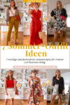 Auf dem Modeblog stelle ich euch 7 Sommer Outfit Ideen 2023 für Freizeit und Business vor mit Fokus auf die Modetrends 2023.