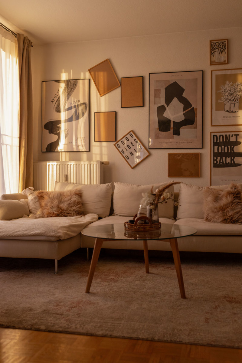 Homestory Update: So habe ich mein Wohnzimmer gestaltet. Ich zeige dir Living Room Inspirationen für ein modernes Wohnen im Scandi-Stil. | www.kleidermaedchen.de