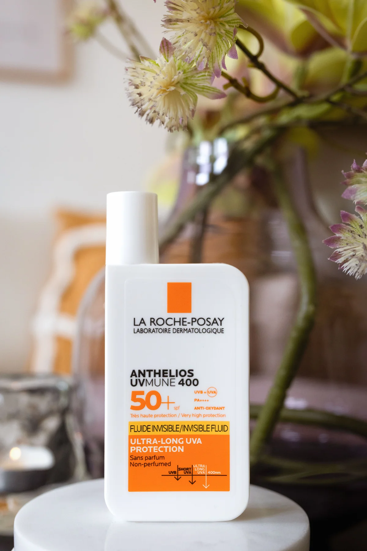 La Roche-Posay Anthelios UVMune 400 SPF 50+ Sonnenschutz für das Gesicht – leichter UV-Schutz für empfindliche Haut