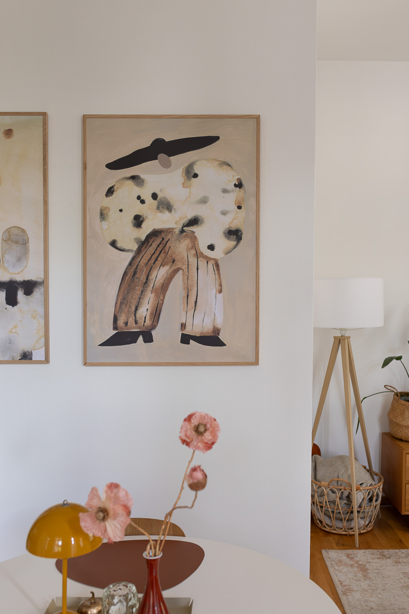 Desenio Bilderwand als moderne Wanddekoration im Wohnzimmer